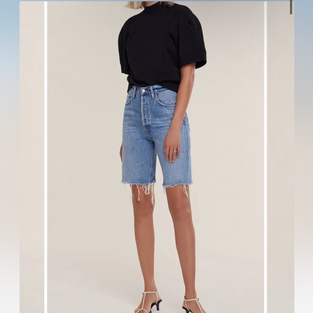 AGolde 90’s Pinch Waist Short Size 28 NWT